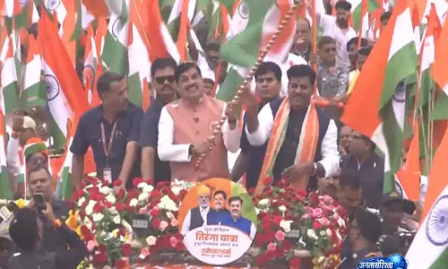 MP के सीएम मोहन यादव ने भोपाल में तिरंगा यात्रा में हिस्सा लिया