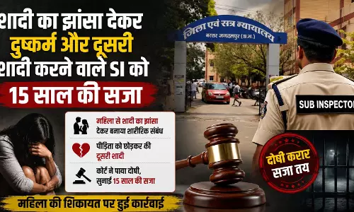 शादी का झांसा देकर दुष्कर्म और दूसरी शादी करने वाले SI को 15 साल की सजा शादी का झांसा देकर दुष्कर्म और दूसरी शादी करने वाले SI को 15 साल की सजा
