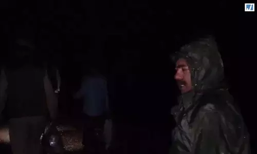 लद्दाख के द्रास में मूसलाधार बारिश का कहर
