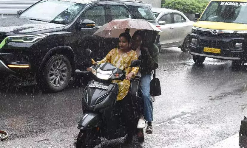 Telangana में बारिश की कमी बनी हुई है; उत्तर और पश्चिम में बारिश की संभावना है Telangana में बारिश की कमी बनी हुई है; उत्तर और पश्चिम में बारिश की संभावना है