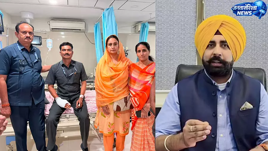 नांदेड़ गुरुद्वारा हमले में सुखबीर बादल को बचाने वाले इंस्पेक्टर संतोष केंद्र का सम्मान नांदेड़ गुरुद्वारा हमले में सुखबीर बादल को बचाने वाले इंस्पेक्टर संतोष केंद्र का सम्मान