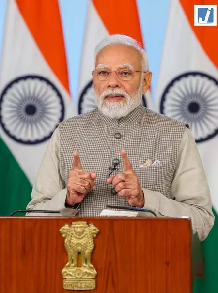 पीएम मोदी ने राष्ट्रपति मुर्मु के स्वतंत्रता दिवस की पूर्व संध्या पर संबोधन को बताया प्रेरणादायी पीएम मोदी ने राष्ट्रपति मुर्मु के स्वतंत्रता दिवस की पूर्व संध्या पर संबोधन को बताया प्रेरणादायी