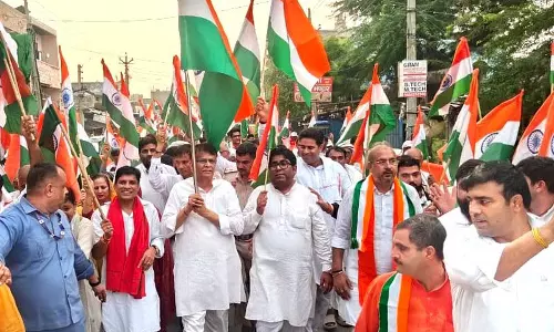 Jhajjar भाजपा ने निकाली भव्य तिरंगा यात्रा Jhajjar भाजपा ने निकाली भव्य तिरंगा यात्रा
