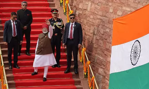 80वें स्वतंत्रता दिवस पर पीएम मोदी का 75 मिनट का भाषण, चार साल में सबसे छोटा संबोधन