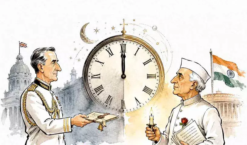 आधी रात का मुहूर्त—भारत को आधी रात को ही आज़ादी क्यों मिली? आधी रात का मुहूर्त—भारत को आधी रात को ही आज़ादी क्यों मिली?