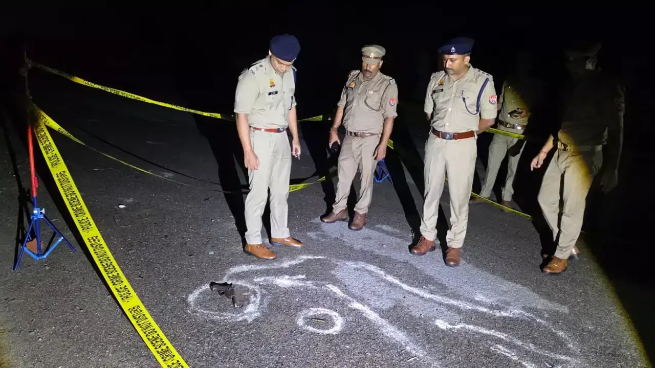 Kanpur: पुलिस-लुटेरों के बीच मुठभेड़, एक आरोपी के पैर में लगी गोली