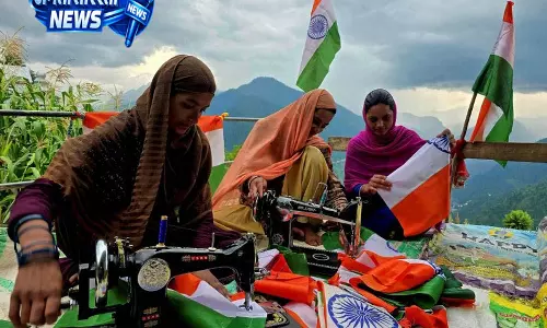 Bhaderwah आजादी से पहले साइलेंट विलेज में तिरंगा लहराया
