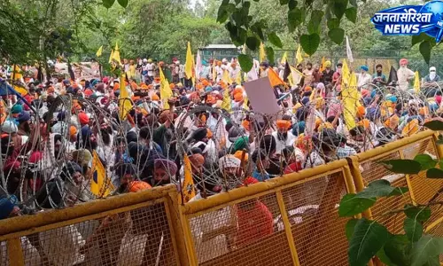 कौमी इंसाफ मोर्चा के चंडीगढ़ कूच के दौरान हंगामा कौमी इंसाफ मोर्चा के चंडीगढ़ कूच के दौरान हंगामा