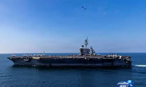266 दिन बाद घर लौट रहा USS अब्राहम लिंकन 266 दिन बाद घर लौट रहा USS अब्राहम लिंकन