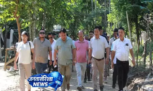 Nagaland: पैटन और मेट्सुबो ने आपदा प्रभावित मोन और तुली का दौरा किया