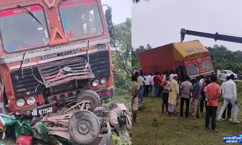 लोहरदगा चंदवा मार्ग पर हादसा सात लोगों की मौत