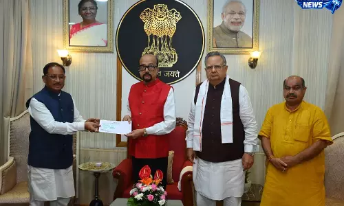 मुख्यमंत्री विष्णुदेव साय ने राज्यपाल रमेन डेका से की सौजन्य भेंट