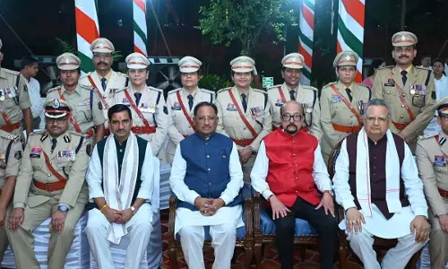लोकभावन में स्वागत समारोह स्वतंत्रता दिवस के अवसर पर