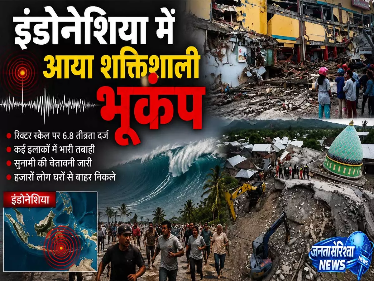 इंडोनेशिया में भूकंप के बाद बढ़ा खतरा धरती के तेज झटकों से मची अफरा-तफर इंडोनेशिया में भूकंप के बाद बढ़ा खतरा धरती के तेज झटकों से मची अफरा-तफर