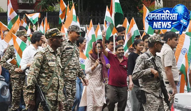 80वें स्वतंत्रता दिवस समारोह के लिए Delhi में कड़ी सुरक्षा व्यवस्था 80वें स्वतंत्रता दिवस समारोह के लिए Delhi में कड़ी सुरक्षा व्यवस्था