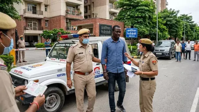 ग्रेटर नोएडा में अवैध रूप से रह रहा विदेशी नागरिक गिरफ्तार, तीन साल पहले खत्म हो चुका था वीजा ग्रेटर नोएडा में अवैध रूप से रह रहा विदेशी नागरिक गिरफ्तार, तीन साल पहले खत्म हो चुका था वीजा