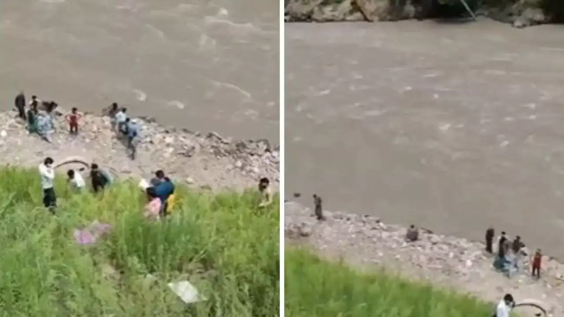 Kishtwar: चिनाब नदी में वाहन गिरने से पांच लोगों की मौत, बचाव कार्य जारी Kishtwar: चिनाब नदी में वाहन गिरने से पांच लोगों की मौत, बचाव कार्य जारी