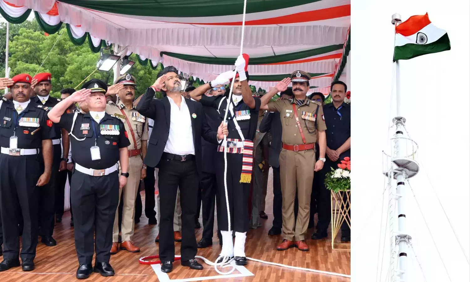 स्वतंत्रता दिवस संबोधन: CM विजय ने जाति-मुक्त और भ्रष्टाचार-मुक्त तमिलनाडु का आह्वान किया स्वतंत्रता दिवस संबोधन: CM विजय ने जाति-मुक्त और भ्रष्टाचार-मुक्त तमिलनाडु का आह्वान किया