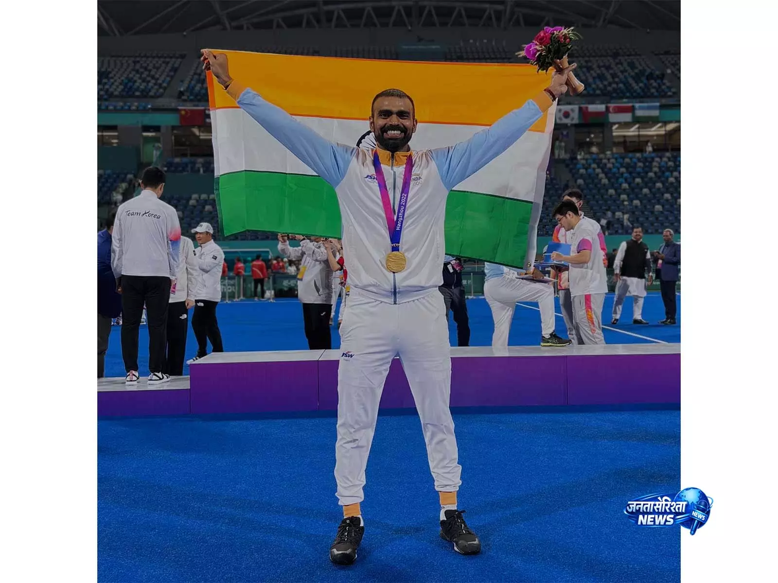 80वां स्वतंत्रता दिवस: सूर्यवंशी, श्रीजेश, भाकर ने देशवासियों को शुभकामनाएं दीं 80वां स्वतंत्रता दिवस: सूर्यवंशी, श्रीजेश, भाकर ने देशवासियों को शुभकामनाएं दीं