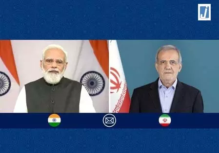 ईरानी राष्ट्रपति ने पीएम मोदी को दी स्वतंत्रता दिवस की बधाई ईरानी राष्ट्रपति ने पीएम मोदी को दी स्वतंत्रता दिवस की बधाई