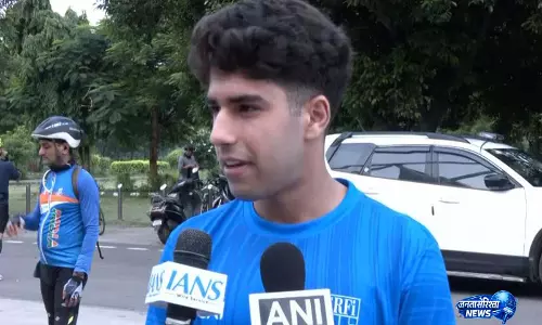 JLN स्टेडियम में फिट इंडिया संडेज़ ऑन साइकिल का खास स्वतंत्रता दिवस संस्करण आयोजित किया गया