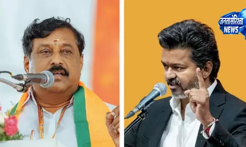 CM विजय पर BJP नेता की टिप्पणी से विवाद CM विजय पर BJP नेता की टिप्पणी से विवाद
