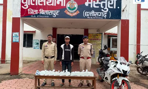 अवैध शराब के कारोबार पर बिलासपुर पुलिस का प्रहार अवैध शराब के कारोबार पर बिलासपुर पुलिस का प्रहार