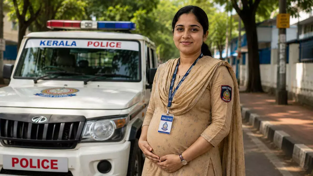 kerala : गर्भवती महिला पुलिसकर्मियों को मिला आरामदायक ड्रेस कोड
