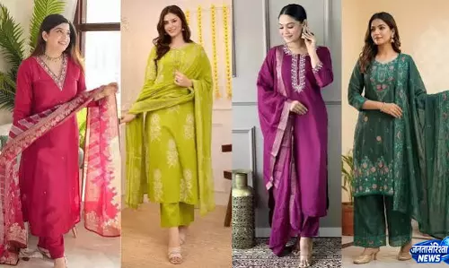 स्टाइलिश लुक के लिए चुनें ये कुर्ता सेट