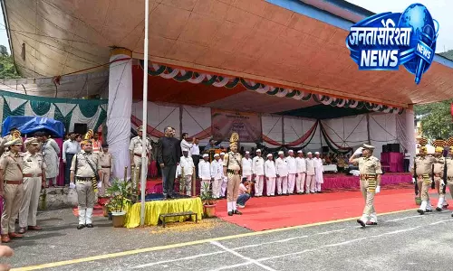 स्वतंत्रता दिवस कार्यक्रम में शामिल हुए ग्रामीण विकास मंत्री