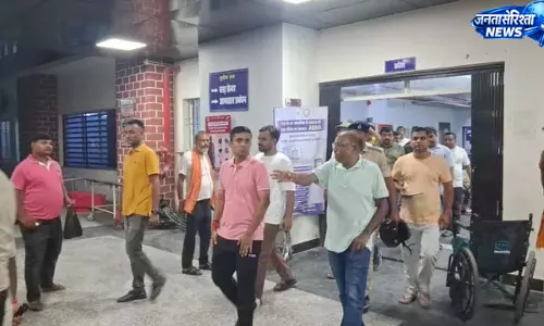 सार्जेंट की तबीयत बिगड़ी, एसपी ने देर रात अस्पताल पहुंचकर लिया हाल