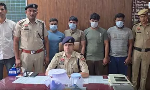 कांवड़ यात्रा के दौरान हुए विवाद में युवक को मारी गोली, चार आरोपी गिरफ्तार