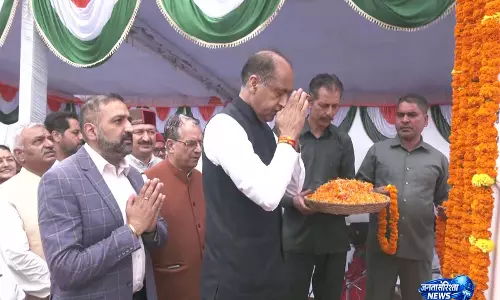 अटल की पुण्यतिथि पर जयराम ठाकुर ने किया नमन