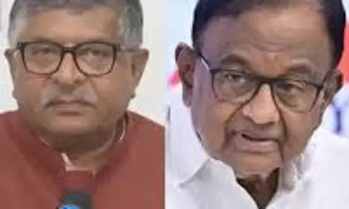 रविशंकर प्रसाद ने चिदंबरम पर साधा तीखा निशाना