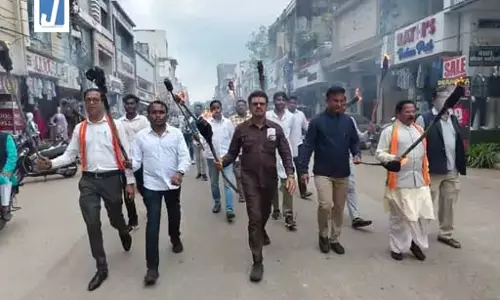 जगदलपुर में भाजयुमो का मशाल जुलूस, सांसद बोले- राष्ट्रगौरव से समझौता नहीं