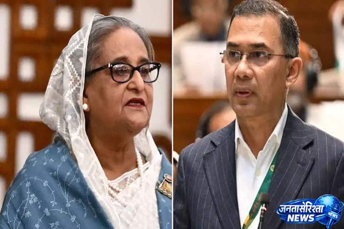 शेख हसीना के कारण अटकी तारिक रहमान की भारत यात्रा शेख हसीना के कारण अटकी तारिक रहमान की भारत यात्रा