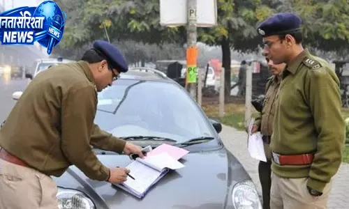 Gurugram में ट्रैफिक नियम तोड़ने पर 4700 से ज्यादा चालान