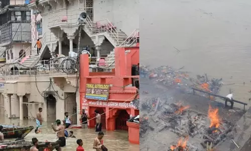 प्रयागराज से वाराणसी तक बढ़ा बाढ़ का खतरा प्रयागराज से वाराणसी तक बढ़ा बाढ़ का खतरा
