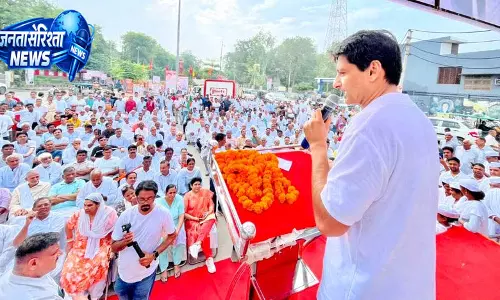 Rohtak अग्निपथ योजना रद्द करे सरकार: दीपेंद्र
