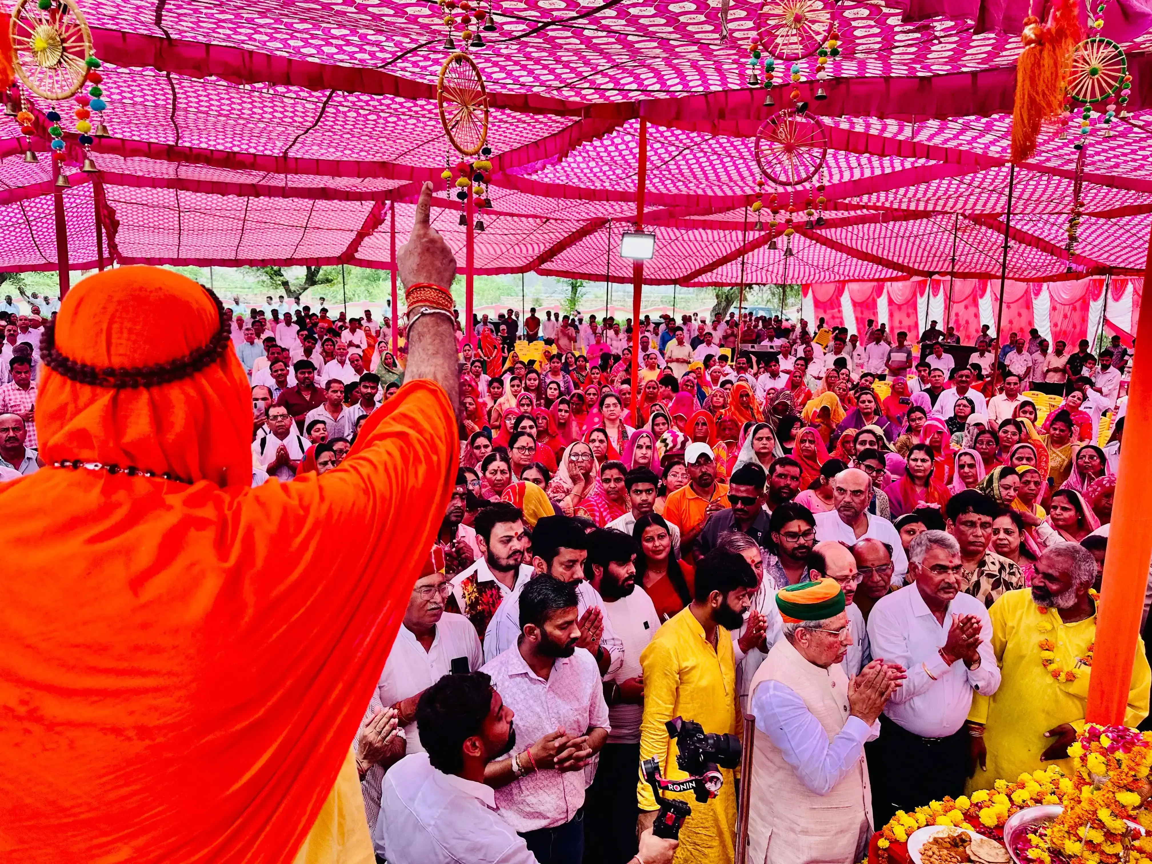 Bikaner: संकल्प दिवस के रूप में मना श्री विश्व गुरुकृपा महोत्सव, केंद्रीय मंत्री अर्जुनराम रहे मौजूद