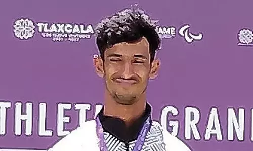 मध्य प्रदेश के पैरा एथलीट अर्पित शर्मा ने मेक्सिको में जीता सिल्वर मेडल