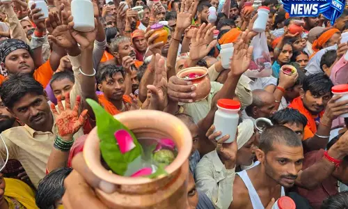 नाग पंचमी पर शिवभक्ति में डूबी अयोध्या नागेश्वरनाथ में उमड़ी भारी भीड़