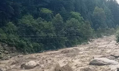 Kangra में अचानक आई बाढ़, एक व्यक्ति लापता