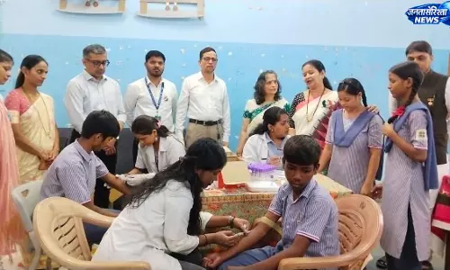 ठाणे के स्कूलों में छात्रों की हीमोग्लोबिनोपैथी स्क्रीनिंग शुरू ठाणे के स्कूलों में छात्रों की हीमोग्लोबिनोपैथी स्क्रीनिंग शुरू