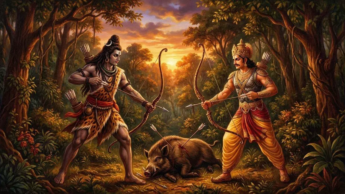किरातेश्वर अवतार: जानिए क्यों शिवजी ने अर्जुन संग लड़ा था युद्ध