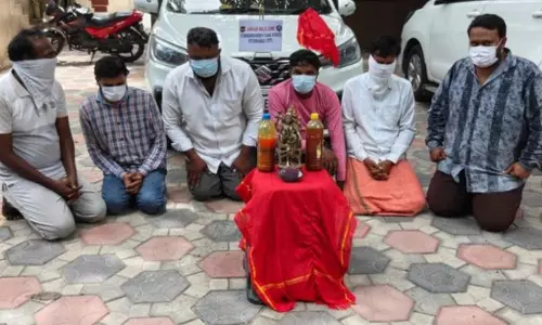 Hyderabad टास्क फोर्स ने मूर्ति घोटाले में छह लोगों को गिरफ्तार किया