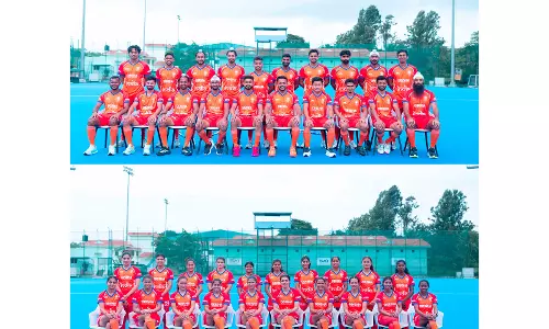 FIH हॉकी वर्ल्ड कप 2026 में पुरुष और महिला टीमों की एंट्री पर IOA ने जताई खुशी FIH हॉकी वर्ल्ड कप 2026 में पुरुष और महिला टीमों की एंट्री पर IOA ने जताई खुशी