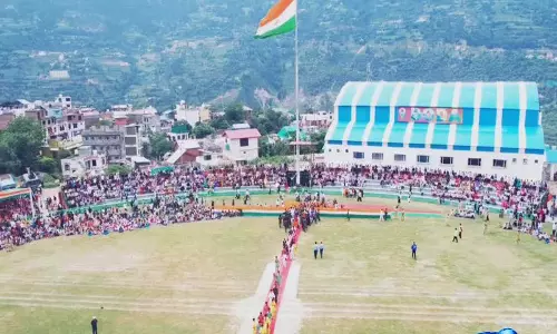 डोडा में 200 मीटर तिरंगा रैली, हर घर तिरंगा अभियान के तहत आयोजन