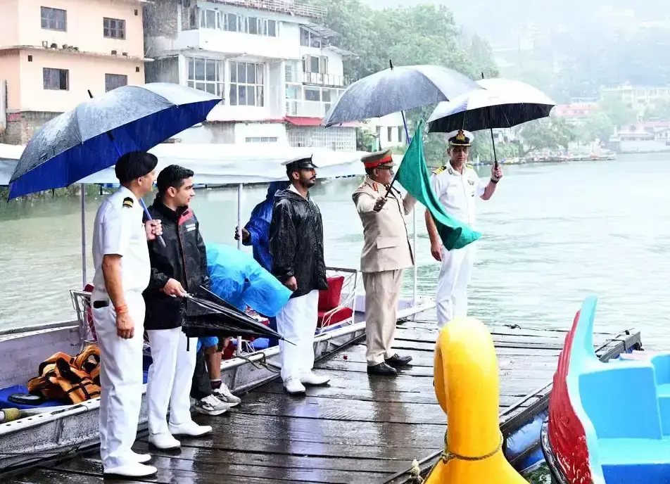 Nainital: भारी बारिश के बीच एनसीसी के मेनू शिविर की शुरुआत, कैडेट्स ने दिखाया जज्बा