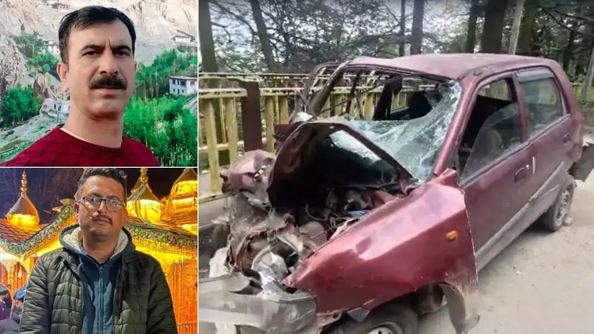 Shimla: टैंकर और कार की भिड़ंत में दो पुलिसकर्मियों की मौत, शिमला में हादसा Shimla: टैंकर और कार की भिड़ंत में दो पुलिसकर्मियों की मौत, शिमला में हादसा